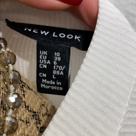 New Look poplin sleeve detail top in white - Picture 6 of 6